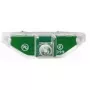 Orientation light Merten MEG3901-0006, LED, roheline housing, red light, AC 100–230 V