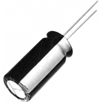 PANASONIC FC-A 3,3M 35 - Elko, radiaal, 3,3 mF, 35 V, RM 7,5, 105°C, 5000 h, 20% (EEU-FC1V332)