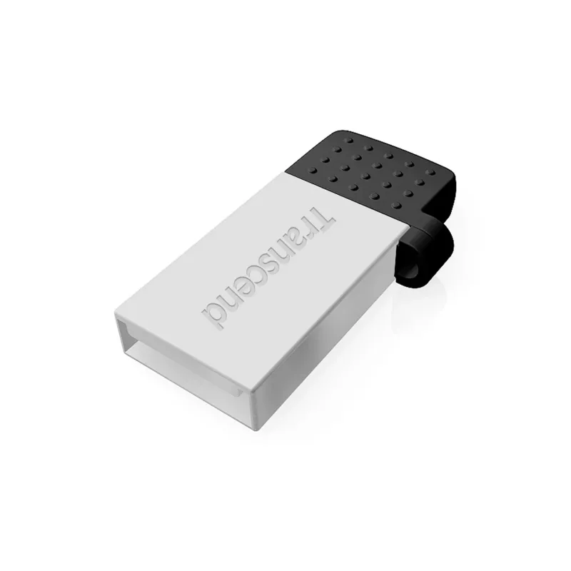 Transcend JetFlash Mobile 380 - USB-mälupulk - 16 GB - USB2.0 - hõbedane (TS16GJF380S)