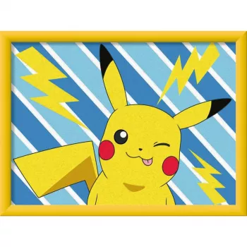 Maalimiskomplekt Ravensburger CreArt — Cheeky Pikachu (mudel 25557) numbrijärgi maalimise komplekt