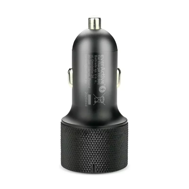 Autolaadija everActive CC-50Q QC3.0 75W Quick Charge 3.0 toega ja USB-portidega