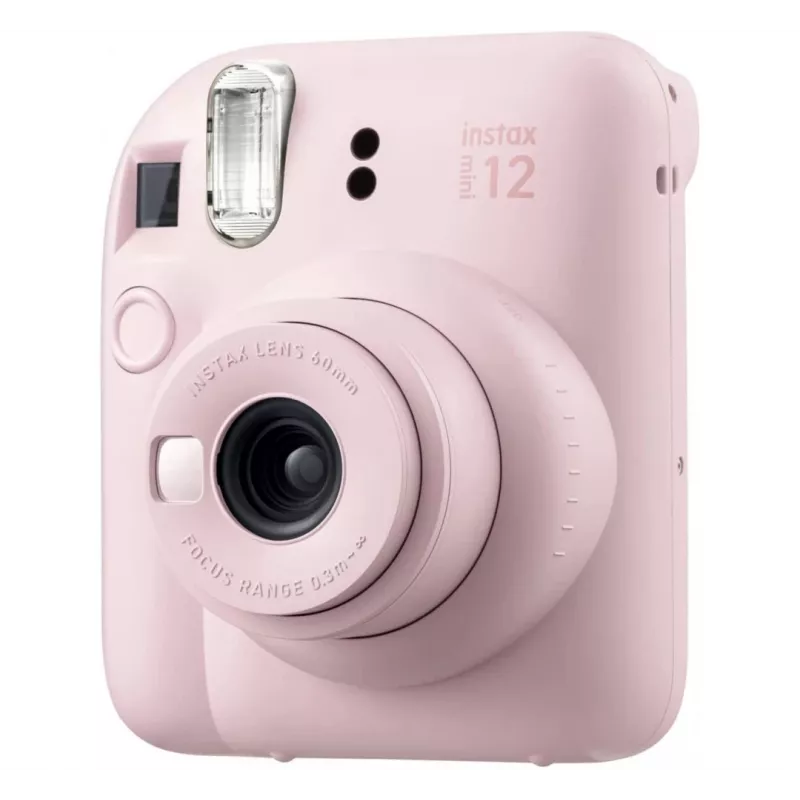 Kiirkaamera Fujifilm Instax Mini 12 Blossom Pink koos 10-lehelise filmipakiga