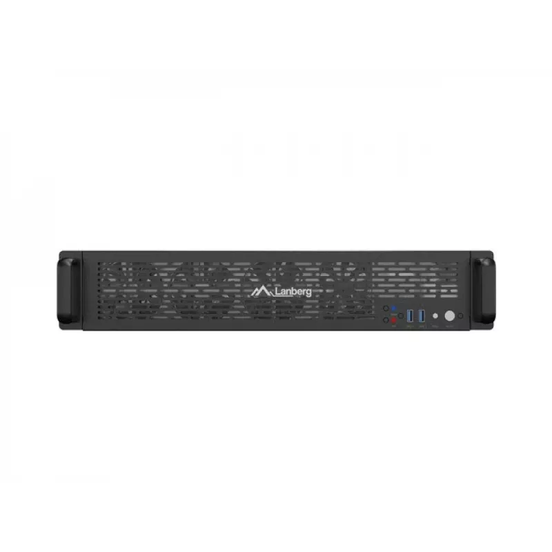 Rack Chassis Lanberg SC01-6502-12B 2U Must 7 Ventilaatorit