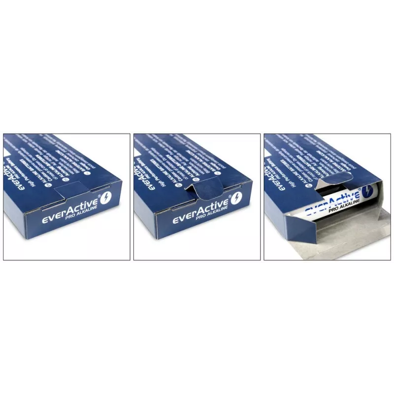 Ühekordne leelispatarei everActive LR0310PAK AAA 1,5 V 1250 mAh pakis 10 tk