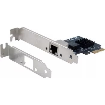 PCIe võrgukaart Exsys EX-60111 — 2,5 Gigabit Ethernet, PCIe liides