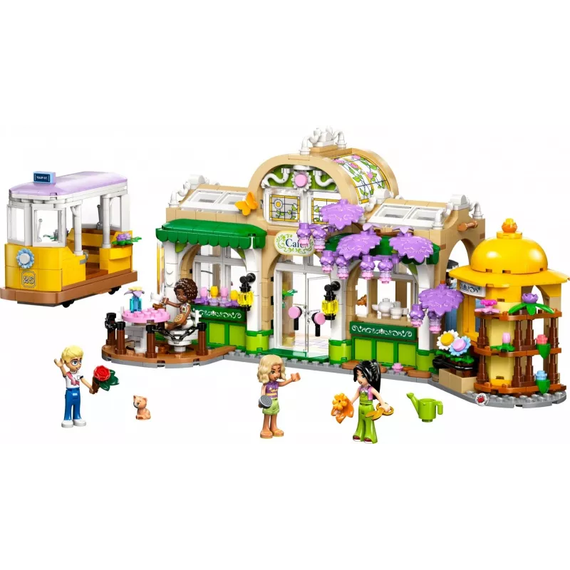 LEGO komplekt LEGO FRIENDS 42671 Taimede kohviku ja lillepoe mängukomplekt kohviku ja lillepoe funktsioonidega