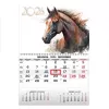 Seinale kinnitatav kalender Mono 30x43cm.