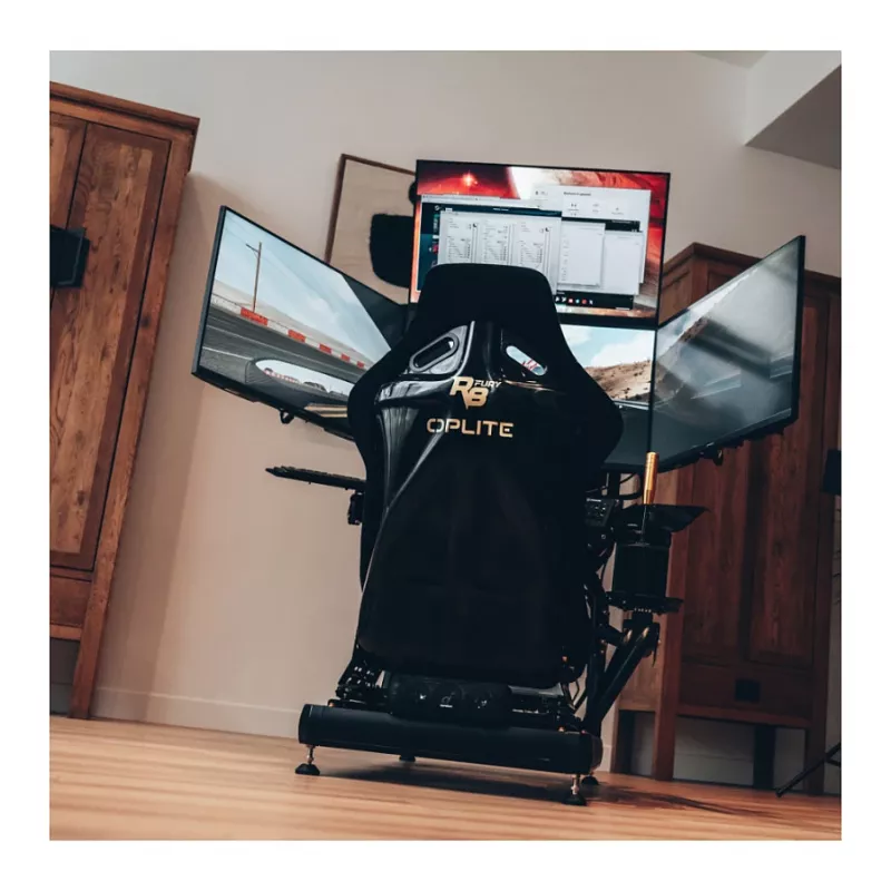 Oplite Monitor Mount R8 On Top Single valge retail (OP-R8-4MMW)