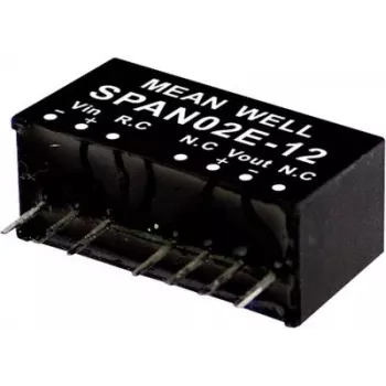 Toiteadapter MEAN WELL SPAN02B-15 2W 15V 18-36V
