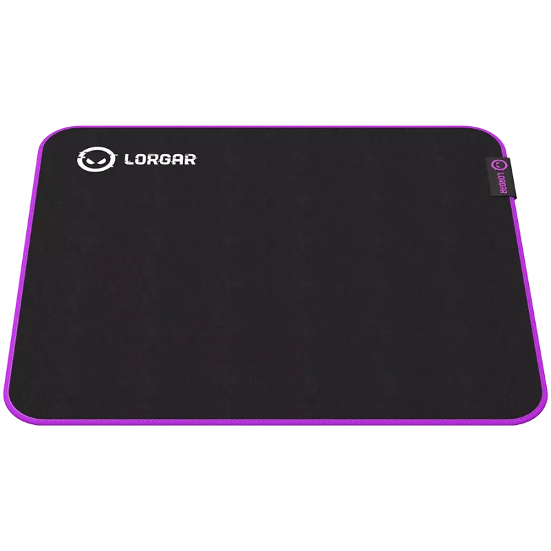Mänguhiirematt Lorgar LRG-GMP313 Must Lilla 360x300mm