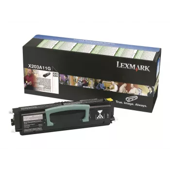 Lexmark Toner X203A11G - Must - Mahutavus: 2500 lehekülge (X203A11G)