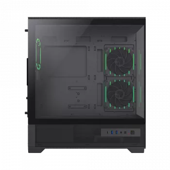 Gamemax korpus | VISTA 2 AB | Must | Midi torn | Toiteplokk puudub