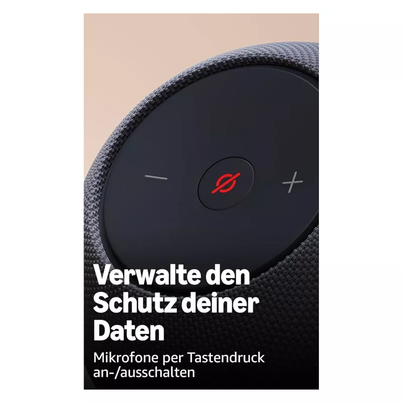 Amazon Echo Dot Max 2025 väljalase - Graphite - Bluetooth (B0DKLFHZDH)