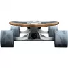 Longboard RAM Solitary Blanc de blanc — RAM longboard, valge/hall viimistlus
