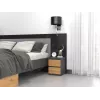 Öökapp Topeshop M2 ANTRACYT/ARTISAN 2 sahtlit Antratsiit Tamm Puit
