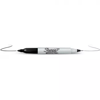 Permanent Marker Sharpie Twin Tip Fine tip Must 12 tk