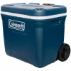 Coleman 50QT Xtreme Wheeled Cooler, sinine, plastik, polüuretaan (PU), must, 47 l, 113 kg