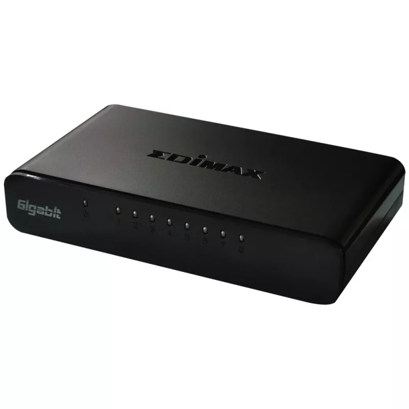 Edimax ES-5800G V3 võrgukommutaator haldamata Gigabit Ethernet (10/100/1000) must