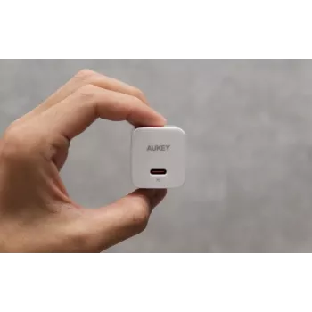 Mini seinadapter PA-Y20S Valge 1xUSB-C 20W PD Power Delivery