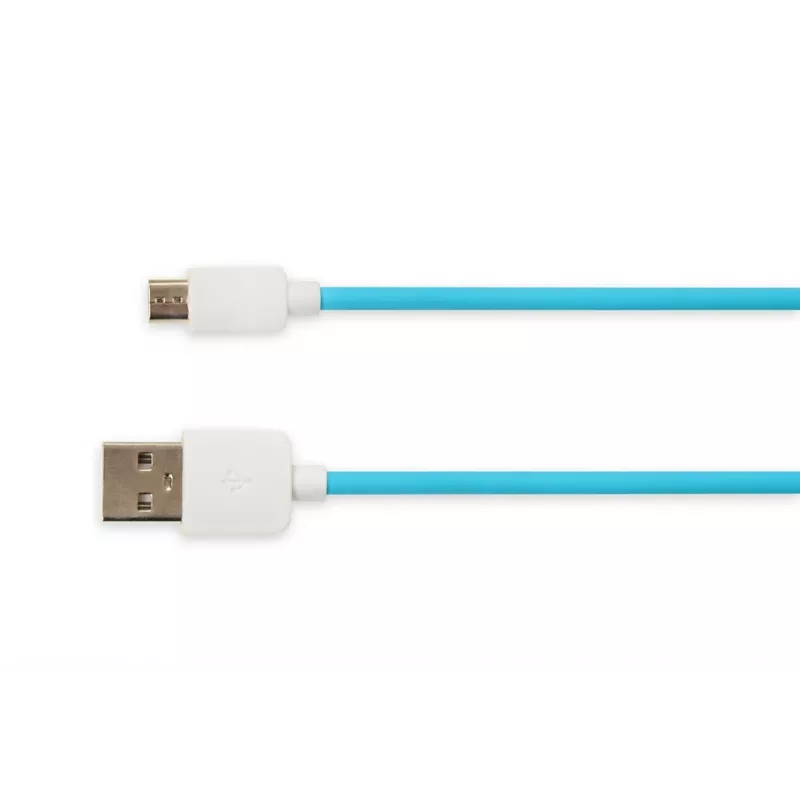 USB 2.0 kaabel IBOX IKUMD3A — USB A kuni Micro-USB B, 1 m, sinine