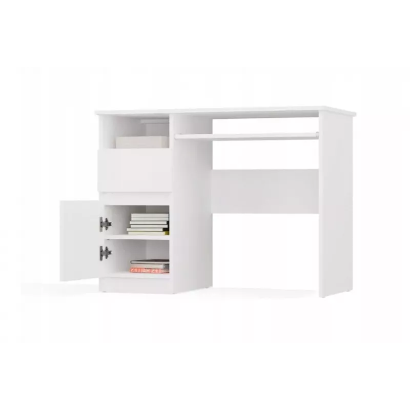 PORTO Left Desk, Valge