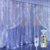 LED-kardin Extralink KURTYNA LED 3x3 kaugjuhtimispuldiga (mudel EX.73172)