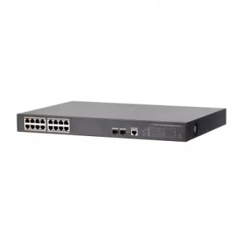 Dahua Technology PoE DH-PFS4218-16GT-240 võrgukommutaator Hallatav Gigabit Ethernet (10/100/1000) Toide üle Etherneti (PoE) Must