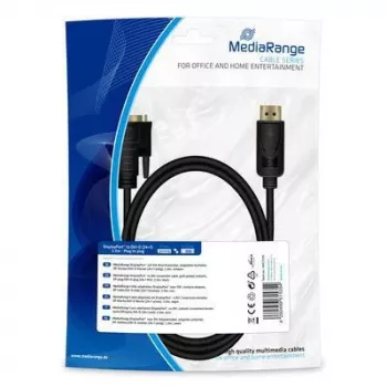 Video kaabli adapter MediaRange MRCS199 2m DisplayPort DVI Must