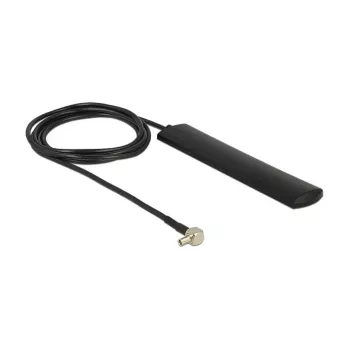 DELOCK LTE-antenn TS-9-pistik 90 3 dBi mitmesuunaline jäik must kleepkinnitus