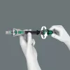 Socket wrench set Wera 05003645001 37 pcs Must roheline