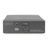 KVM-lüliti Digitus 2-pordine üksikkuvar 4K HDMI