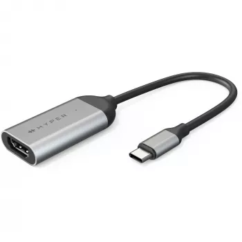 HYPER HD-H8K USB Type-C HDMI roostevabast terasest adapter