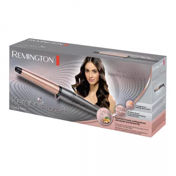 Lokitang Remington CI83V6 — 2,8 cm toru, 150–? °C, 5 kuumustaset, keraamiline, 3 m juhe, must/roosakuldne