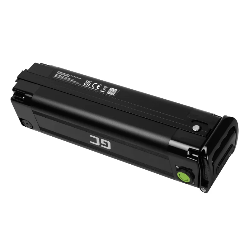 Aku roheline Cell EBIKEGCFSF36V10A 36V Liitium-ioon Sisseehitatud Must