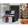 Kuumaõhufritüür Eldom IK1501 — 6,5 L, 1800 W, puutetundlik LED-ekraan, reguleeritav termostaat, eemaldatav nõudepesumasinas pestav kauss