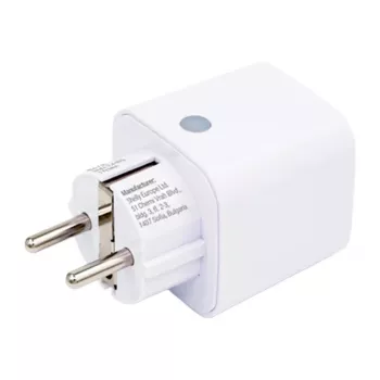 Shelly Plug PM Gen3 Matter 13A nutikas pistikupesa, valge