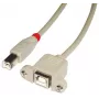 Lindy 31801 USB-kaabel USB 2.0 1 m USB B Hall