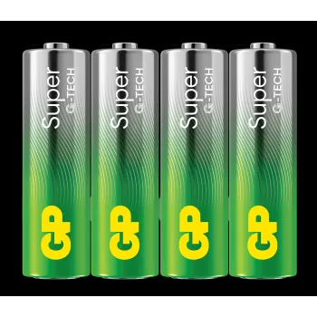 Leelispatareid LR6/ AA GP Super 4TK