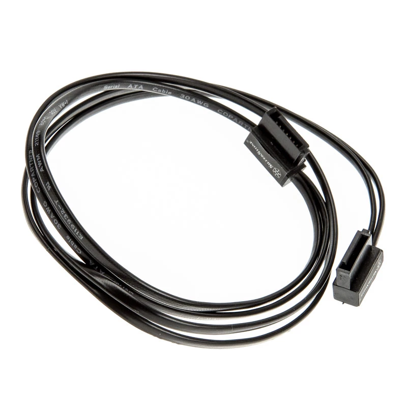SilverStone SST-CP11B Super Low Profile SATA-kaabel - 50 cm, must