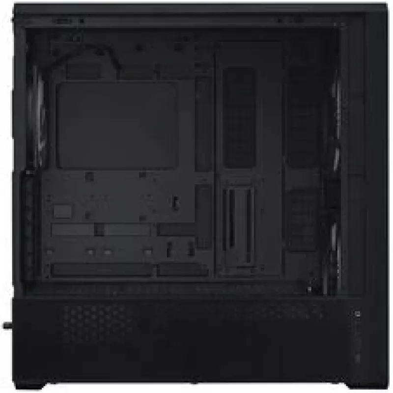 Lian Li LANCOOL 217 INF PC-korpuse komplekt + 3x UNI FAN SL-INF 120 Reverse Blade ventilaator - must