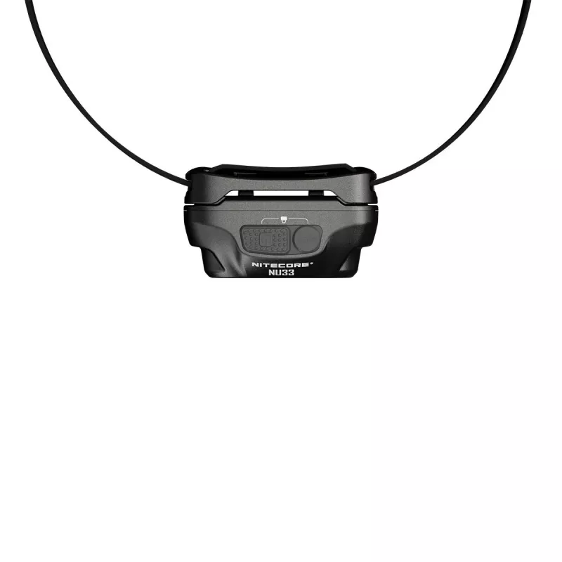 Peavõrulamp Nitecore NU33, must, 3 LED-i, 700 lm, alumiinium, USB-laetav, IP66