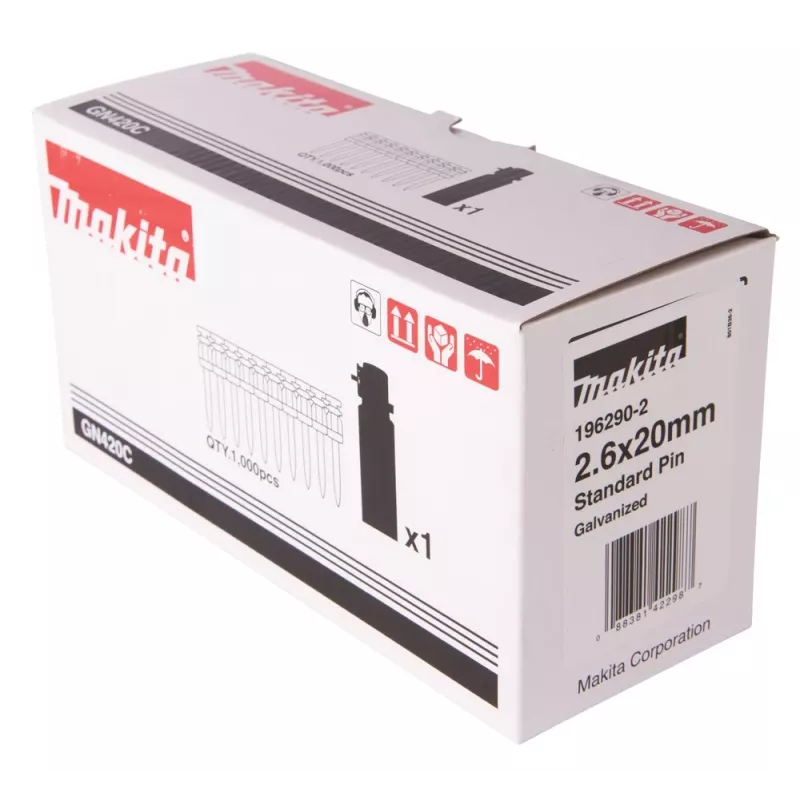 Makita 196290-2 naelad, 1000 tk