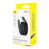 USB-C kuni USB-C laadimiskaabel Baseus Tungsten Gold 100W 1 m, must, nailon