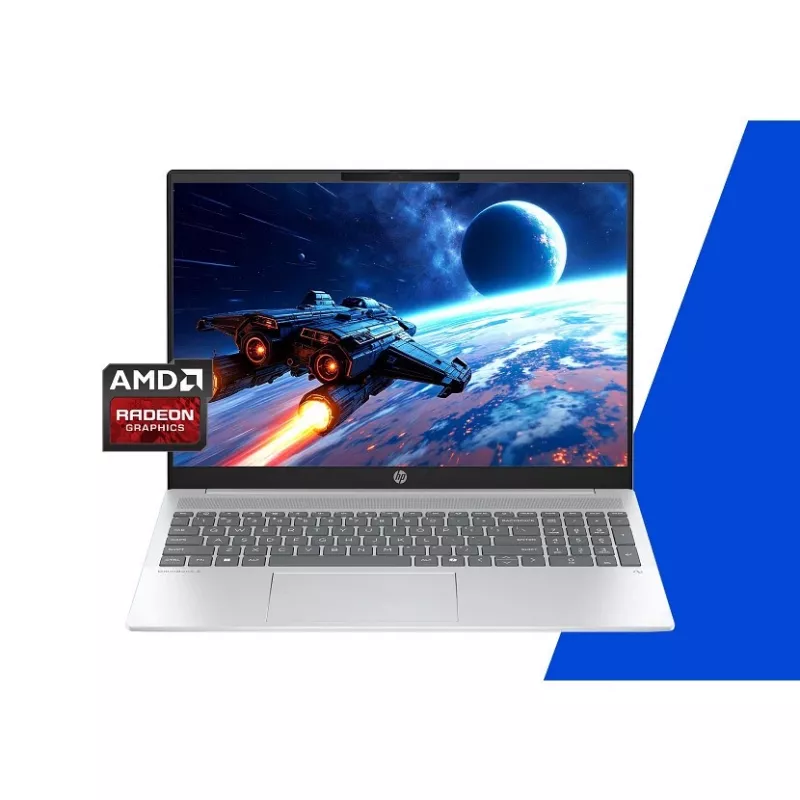Sülearvuti HP OmniBook 5 AI 16-ag1216nw — Ryzen AI 5 340, 16-tolline 2K OLED, 32 GB muutmälu, 512 GB SSD, Windows 11 Home, Glacier Silver