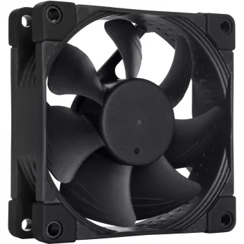 Arvutikorpuse ventilaator Noctua NF-A8 PWM CH.BK.S 80 mm, 4-kontaktne PWM, 450–2200 RPM, 17,7 dB