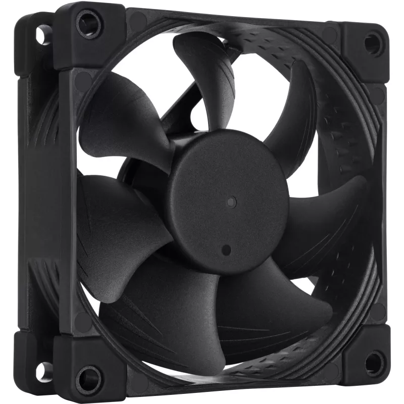 Arvutikorpuse ventilaator Noctua NF-A8 PWM CH.BK.S 80 mm, 4-kontaktne PWM, 450–2200 RPM, 17,7 dB