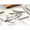 Fineliner Faber-Castell 166008 Must 8 tk