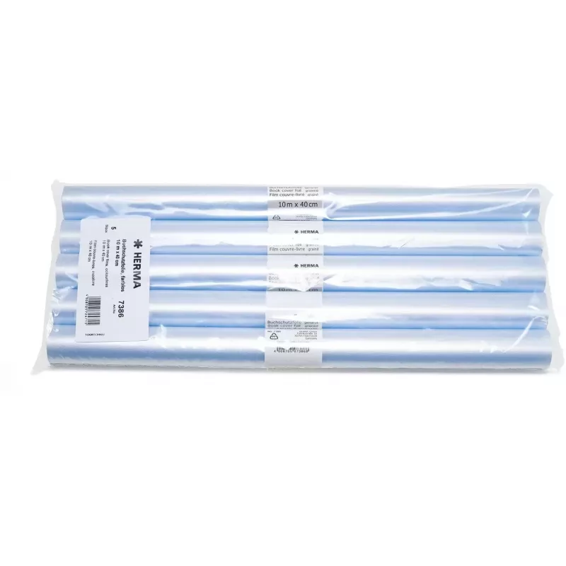 Herma raamatukaanekile 10 m x 40 cm läbipaistev 7386