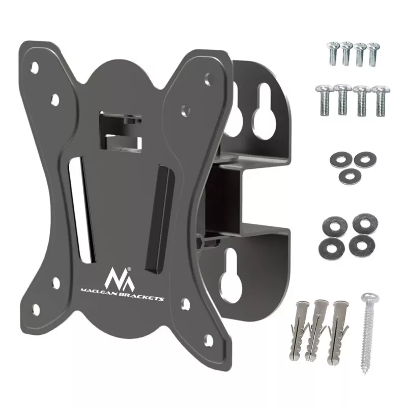Teleri seinakinnitus MACLEAN MC-415 13–32 tollistele ekraanidele, VESA 100×100, kandevõime 30 kg