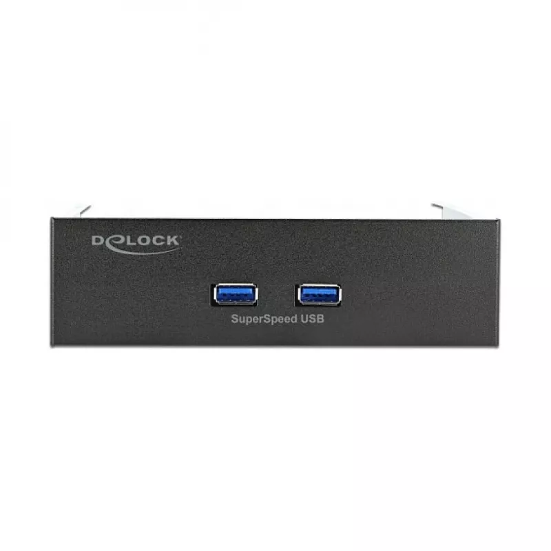 Esipaneel DeLOCK 5,25 tolli 2 x USB 5 Gbps Type-A porti